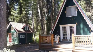 Image of Huckleberry Hideaway: Authentic Cabin Adventure, steps away from Payette Lake