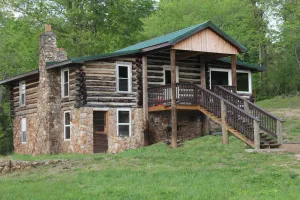 Image of 'For Old Time's Sake' Log Cabin