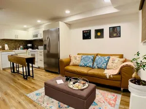 Image of Very clean, modern, and well-appointed daylight basement apartment.