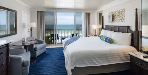 Image of Gulf Front View With Balcony 1 King Bed at Island Grand at TradeWinds