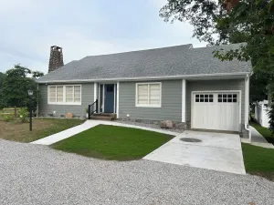 Image of Beautiful home on Lords Point in Stonington CT with lots of parking on large lot