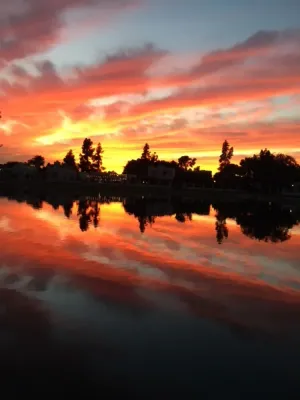 Image of LAKEFRONT-BEAUTIFUL, PEACEFUL VIEWS-HEATED POOl & JACUZZI