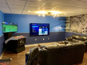 Image of Modern Downtown Blue Steel Suite