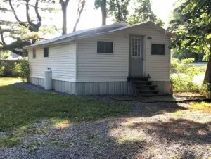 Image of Little White Cabin by the river, fishing trails, kayaking, near State Park lake