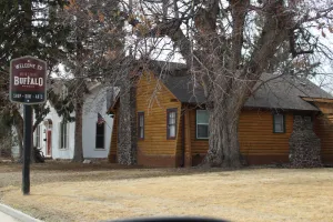 Image of Historic Log Cabin home on Main Street