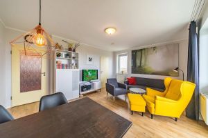 Image of Family-friendly vacation apartment close to the beach with balcony and North Sea view