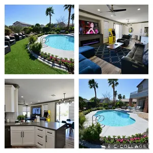 Image of Urban hip retreat with pool and huge back yard