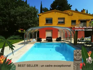 Image of ★★★ Close to Cassis! with SALT POOL, COVERED, HEATED ★★★