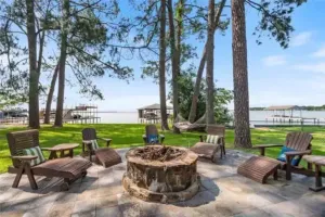 Image of Waterfront, volleyball court, 2 mins to town, amazing patio, fire pit & more