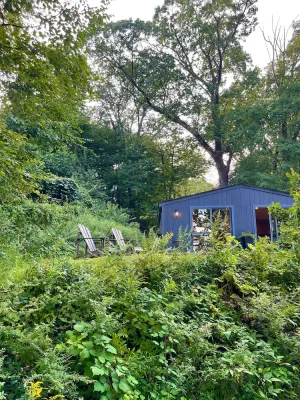 Image of Chic, Private Cabin with Stunning Hudson River Views