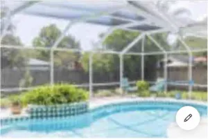 Image of Cheerful three bedroom home with a pool