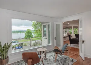 Image of Gorgeous home on the Mississippi River with a great location to area attractions