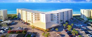 Image of Beach front Condo with gorgeous views of the Gulf and 300 Feet of Private Beach