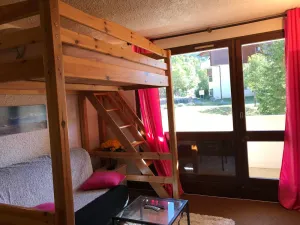 Image of Ski-in\/Ski-out Studio with Balcony in Corrençon-en-Vercors