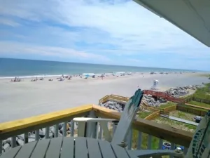 Image of A18 Parrot Escape - OCEAN VIEW! There is nothing quite like a Carolina sunrise viewed from your private oceanfront deck condo
