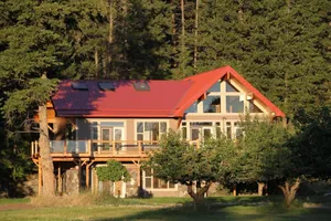 Image of Upscale Luxury Home on Cherry Orchard Overlooking Flathead Lake