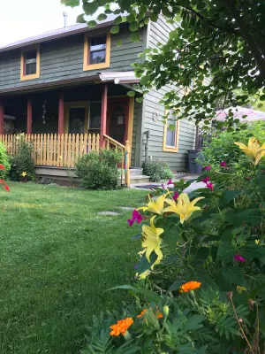 Image of This two story house is located in Clifton,YellowSprings, 3miles N. OfCedarville