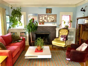 Image of Colorful Roseway Bungalow - a classic old Portland charmer!