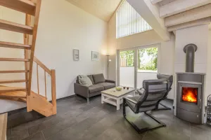 Image of Modern vacation home with fireplace, sauna, whirlpool and large garden