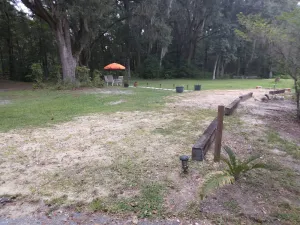 Image of Full hook up RV Trailer site on private 1 acre Conveniently located