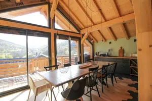 Image of CHALET 4* 10 PERSONS Exceptional view of the Galibier massif