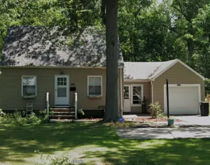 Image of Westlake home tucked into nature - large fenced in yard.