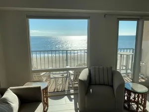 Image of OCEAN FRONT CONDO.  ENJOY YOUR MORNING COFFEE SITTING ON YOUR PRIVATE BALCONIES WATCHING THE SUNRISE.