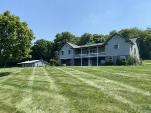 Image of 6-bedroom Amish homestead with woods & pond offering fishing\/boating