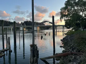 Image of Old Town Cottage in Port of Siuslaw,  King Bed
