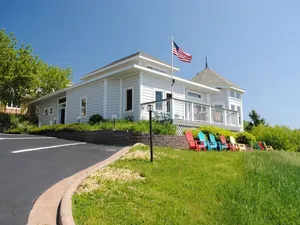 Image of Pilot House B & B Sleeps 4 in same room.  King Bed & Queen Sofa Sleeper.