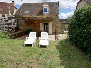 Image of 80 m² air-conditioned gîte in former farmhouse, rated 4 *, sleeps 4,