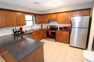 Image of Broken Arrow home minutes from Tulsa & shopping with large fenced backyard