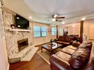 Image of Cozy Coachlight Village Getaway- Entire townhome w\/private parking and yard.