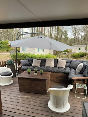 Image of Mobile Home Tout Équiper Dans Camping 3 Étoiles