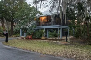 Image of Stilted home on private peninsula. Close to restaurants, boat ramps