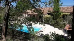 Image of Drôme Provençale house with private pool in charming typical village