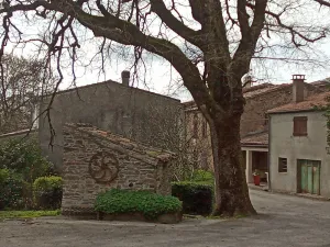 Image of Adèle's house in a quiet village in the Black Mountains