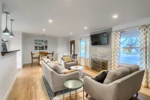 Image of Mid-Mod Home • 3 baths • 2 Living Rms • Yard