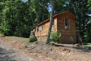 Image of Cozy Cabin on Blue Ridge Pwy & MTS Trl with hot tub, only 15min from downtown