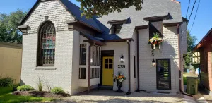 Image of Quirky historic home, fully renovated! Designer interior! Plush linens! Firepit!