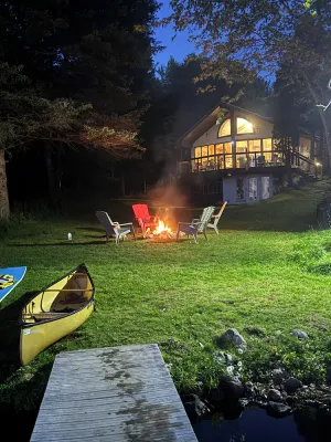 Image of Lakefront cabin on Musser Lake! Beautiful spot to relax! Dogs welcome!