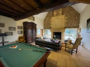Image of Magnificient Grand Longere on grounds of 15 Century Manor