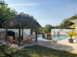 Image of Island State of Mind! Amazing backyard on water with heated pool!