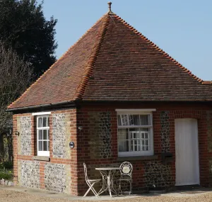 Image of Well Cottage, a one bedroom self-catering holiday cottage all on one level.