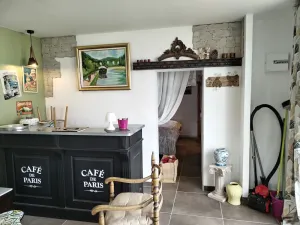 Image of Gite le cottage martin église renovated house in normandy setting