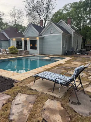 Image of Private Pool & Hot-tub! Walk Downtown; Large Porch; King Beds; Spacious