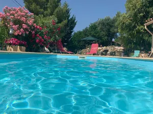 Image of Spacious and attractive holiday home with private pool and parking.