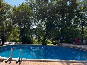 Image of Enjoy Florida in Illinois; House on Island with Pool