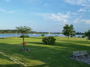Image of Waterfront Family Retreat with gorgeous views and a large Deepwater Dock. 5' MLW