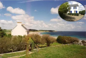 Image of Exceptional sea and island view. A haven for nature in a protected site
